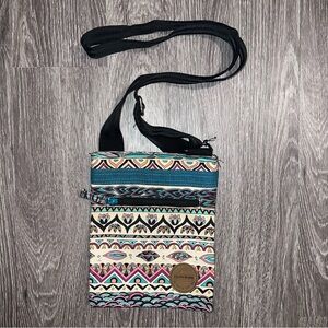 patterned dakine crossbody purse bag